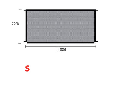 FurSafe Dog Barrier Overview: Safety Enclosure Gate: can provide pet dogs a safe enclosure to play and rest; Designed to endure pets claws and withstand abuse from pets. Easy to assembled for convenient use. Lightweight and portable, foldable and easy to