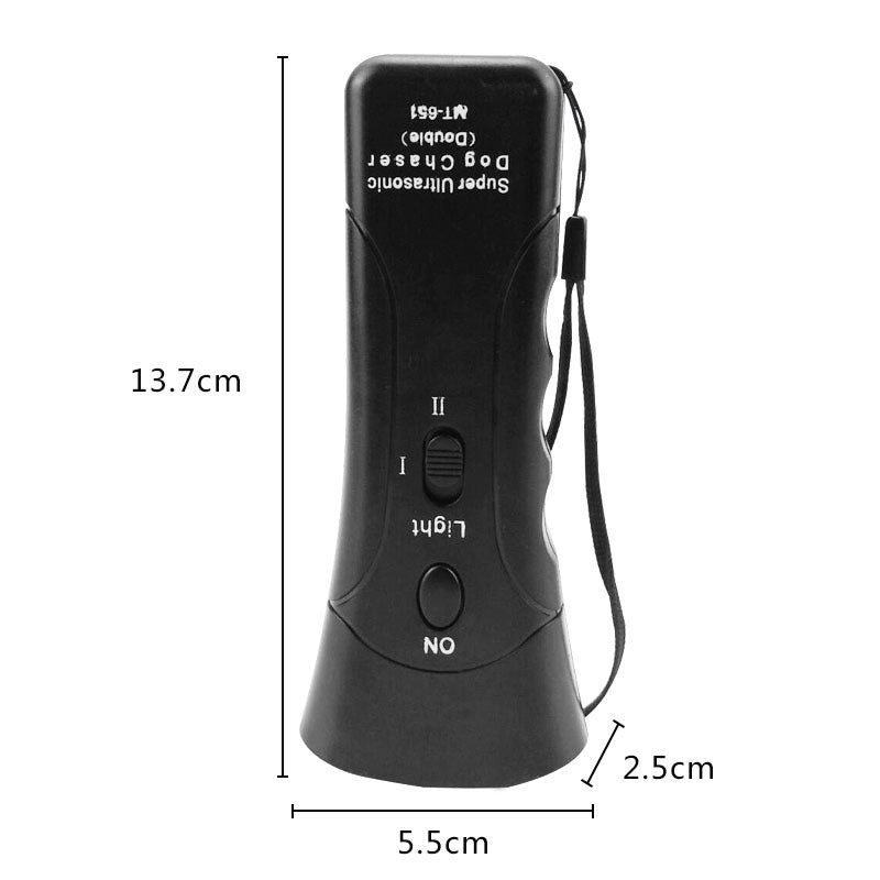 Auto Bark-Stop Collar A powerful tool for protection, training, and peace of mind. Why You’ll Love It: ✅ Effective Dog & Wild Animal Repellent Whether you're jogging, walking your dog, or out in nature, this ultrasonic repeller helps protect you from aggr