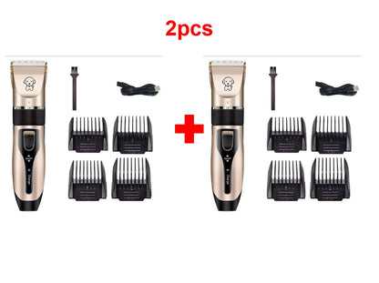 ProTrim™ – Professional Pet Hair Clipper for Dogs & Cats Overview: 1. The blade is sharp and not jammed, durable and non-heating 2. Long-lasting battery life and more durable 3. Ceramic cutter head, strong and low shock without catching hair, rechargeable