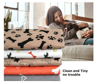 Leak-Proof Pet Training Pad – Durable & High Absorption Overview: Absorb water and keep urine clean and warm Warm and comfortable, soft, reusable Strong water absorption, instantly absorbs water. The urinary barrier layer does not leak water, does not bal
