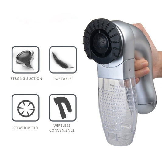 FurVac – Portable Electric Pet Hair Remover Say goodbye to pet hair mess with the FurVac™ Electric Pet Hair Remover – a lightweight, powerful tool that vacuums fur directly from furniture, clothes, and more. Electric Hair Suction: Strong motor lifts embed