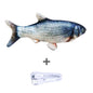 Simulated Flopping Fish – Fun Electric Toy for Cats (Catnip-Free) Overview: 1. With high quality material, this ornament is durable and not easy to damage. 2. This toy does not contain toxic and harmful things and materials, and it is healthy and safe for
