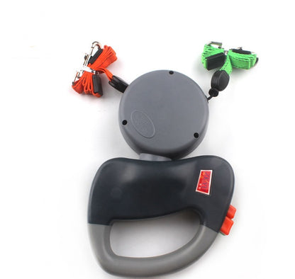 TwinTrek Overview 1.Packing: sucking plastic and self-sealing bag 2.Accessories: the basic accessories are cab been buckle 3.Usage: this product allows you to freely control your dog's free activity space while you control your pet dog. You can enjoy the