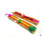 Handmade Wooden Cat Teaser – Fun Stick & Mouse Toy Product name: Solid wood funny cat stick toy Product material: solid wood hemp feather rope bell Feathers & Teasers