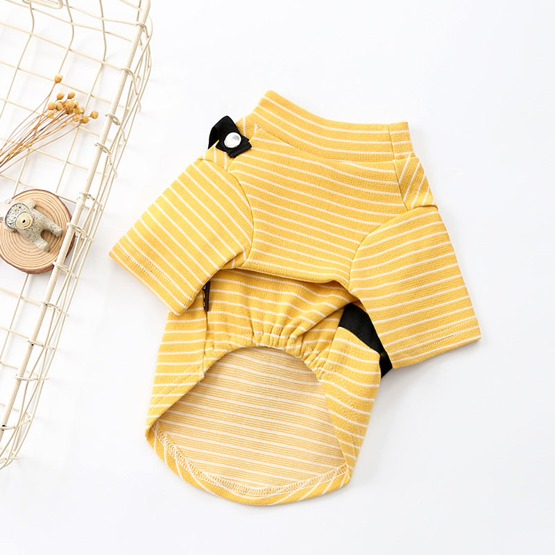 TeddyTrend Dog Shirt Overview: - Exquisite style loved by dogs - Good material, no damage to the skin - Professional design, fit the dog's body Specification: Material: Cotton Product category: Two-legged clothes style: Casual Applicable gender: General S