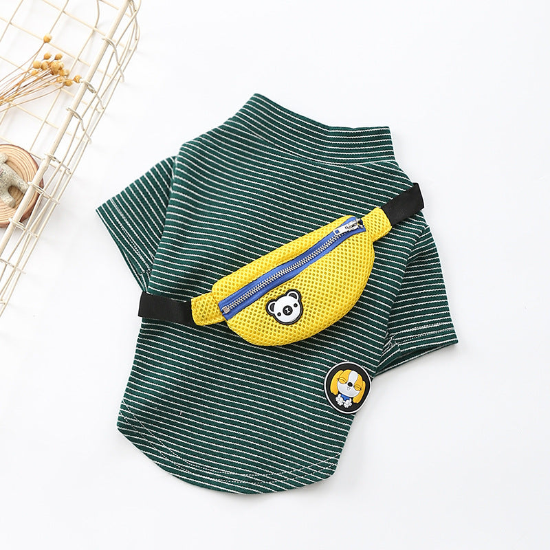 TeddyTrend Dog Shirt Overview: - Exquisite style loved by dogs - Good material, no damage to the skin - Professional design, fit the dog's body Specification: Material: Cotton Product category: Two-legged clothes style: Casual Applicable gender: General S