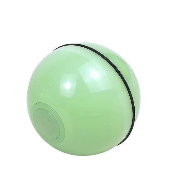 GlowChase Describe: 1. Two color mode design, unique red light mode and colorful light change mode, attract your kitten at any time. This cat toy has bells and feathers, which can stimulate the cat's hunting instinct. 2. Built-in cat's favorite catnip: Th