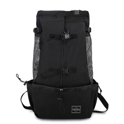 PawPack Travel Backpack Material: Polyester Capacity: 80 pattern: plain Hardness: Medium Whether the source of patent: No Specifications: red: color, blue, gray, black Color: S, M, L, XL Soft-Sided Carriers
