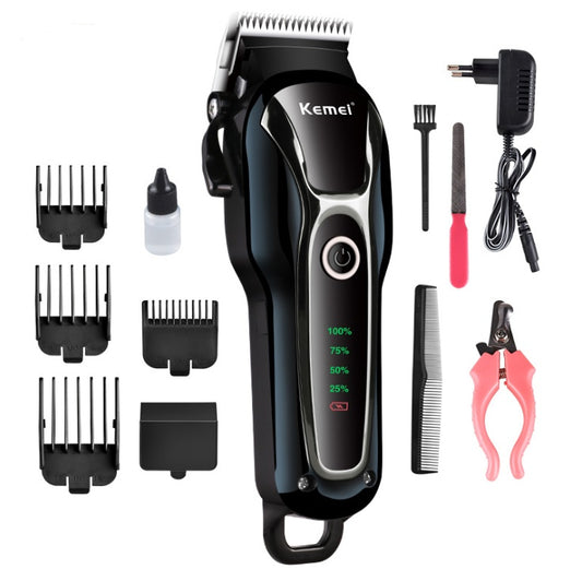 TrimEase™ – Electric Pet Grooming Scissors Make pet grooming simple and quick with the TrimEase™ Electric Pet Scissors – designed for safe, precise trimming at home or on the go. ✂️ Electric & Efficient: Powerful motor trims fur smoothly and evenly withou