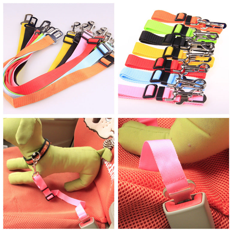 SureGrip Dog Strap Keep Your Pet Safe and Secure While You Drive! ✔️ Key Benefits: Simple & Quick to Use Just clip one end of the seatbelt to your pet’s harness, and snap the other into your car’s seatbelt buckle—just like a regular seatbelt! Its adjustab