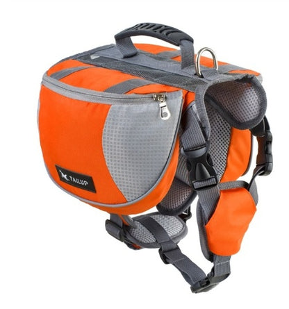 TrailBuddy Pet Gear Pet Harness outdoor with backpack Pet Leashes