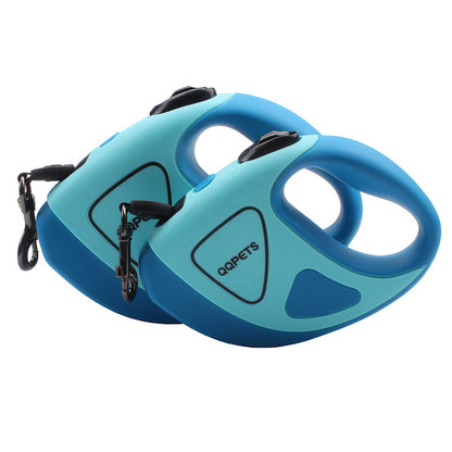 LumiLead Overview: Anti-slip rubberized frosted handle 360° anti-winding Impact-resistant nylon plastic and glass fiber Durable nylon braid Specification: Handle material: ABS material Body material: TPR+PP Buckle material: zinc alloy Telescopic length: 3