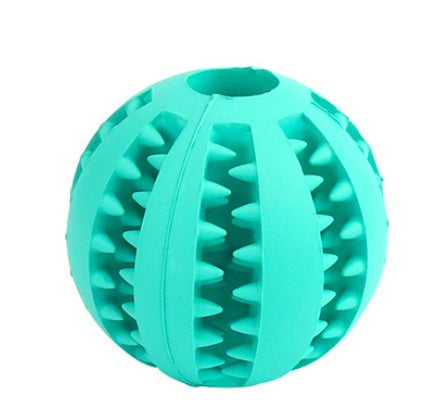 Bite-Resistant Dog Ball – Safe & Fun for Puppies Product information: Name: Rubber Watermelon Ball Color: Light blue green red yellow blue Material: Rubber Specifications: 7CM (large) 5CM (small) Weight: 143g (large) 59g (small) Features: soft, bite-resis