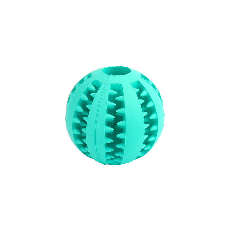 Bite-Resistant Dog Ball – Safe & Fun for Puppies Product information: Name: Rubber Watermelon Ball Color: Light blue green red yellow blue Material: Rubber Specifications: 7CM (large) 5CM (small) Weight: 143g (large) 59g (small) Features: soft, bite-resis