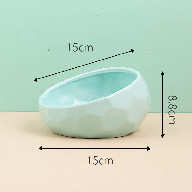 FurBowl Pet Basin Overview: The shape of the bottle mouth is simple and unique. The classic and simple color is simple but worth savoring Gorgeous and noble, with high ornamental and aesthetic value. Product information: Material: Ceramic Specifications: