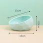 FurBowl Pet Basin Overview: The shape of the bottle mouth is simple and unique. The classic and simple color is simple but worth savoring Gorgeous and noble, with high ornamental and aesthetic value. Product information: Material: Ceramic Specifications: