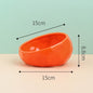 FurBowl Pet Basin Overview: The shape of the bottle mouth is simple and unique. The classic and simple color is simple but worth savoring Gorgeous and noble, with high ornamental and aesthetic value. Product information: Material: Ceramic Specifications: