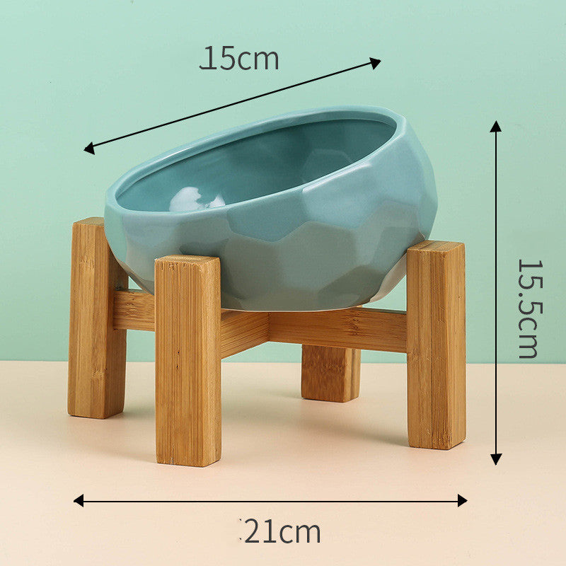 FurBowl Pet Basin Overview: The shape of the bottle mouth is simple and unique. The classic and simple color is simple but worth savoring Gorgeous and noble, with high ornamental and aesthetic value. Product information: Material: Ceramic Specifications: