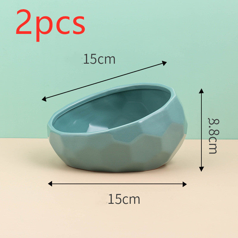 FurBowl Pet Basin Overview: The shape of the bottle mouth is simple and unique. The classic and simple color is simple but worth savoring Gorgeous and noble, with high ornamental and aesthetic value. Product information: Material: Ceramic Specifications: