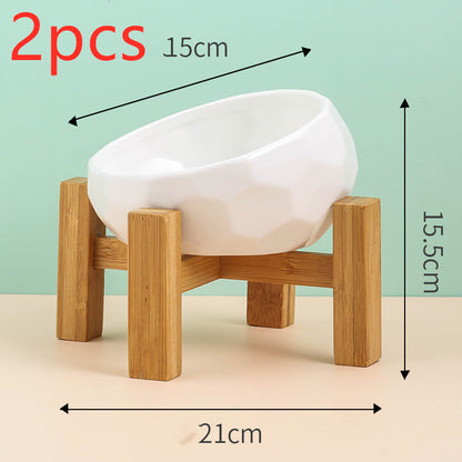 FurBowl Pet Basin Overview: The shape of the bottle mouth is simple and unique. The classic and simple color is simple but worth savoring Gorgeous and noble, with high ornamental and aesthetic value. Product information: Material: Ceramic Specifications: