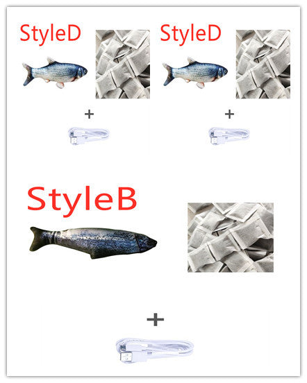 Simulated Flopping Fish – Fun Electric Toy for Cats (Catnip-Free) Overview: 1. With high quality material, this ornament is durable and not easy to damage. 2. This toy does not contain toxic and harmful things and materials, and it is healthy and safe for