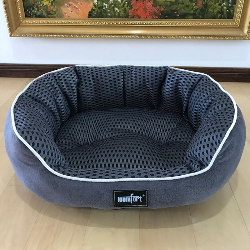 CoolNest™ – Summer Bed for Dogs & Cats of All Sizes Keep your pet cool, comfy, and relaxed all summer long with the CoolNest™ Summer Dog & Cat Kennel – designed for pets of all sizes, from tiny kittens to Golden Retrievers! ️ Cooling Comfort: Made with br