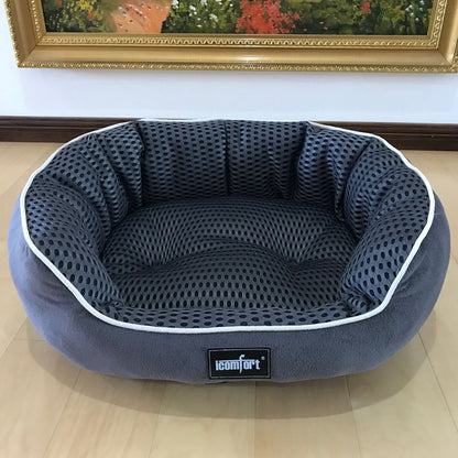 CoolNest™ – Summer Bed for Dogs & Cats of All Sizes Keep your pet cool, comfy, and relaxed all summer long with the CoolNest™ Summer Dog & Cat Kennel – designed for pets of all sizes, from tiny kittens to Golden Retrievers! ️ Cooling Comfort: Made with br
