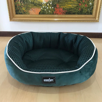 CoolNest™ – Summer Bed for Dogs & Cats of All Sizes Keep your pet cool, comfy, and relaxed all summer long with the CoolNest™ Summer Dog & Cat Kennel – designed for pets of all sizes, from tiny kittens to Golden Retrievers! ️ Cooling Comfort: Made with br
