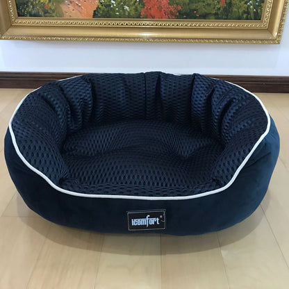 CoolNest™ – Summer Bed for Dogs & Cats of All Sizes Keep your pet cool, comfy, and relaxed all summer long with the CoolNest™ Summer Dog & Cat Kennel – designed for pets of all sizes, from tiny kittens to Golden Retrievers! ️ Cooling Comfort: Made with br
