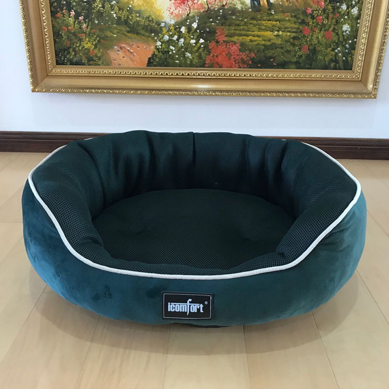 CoolNest™ – Summer Bed for Dogs & Cats of All Sizes Keep your pet cool, comfy, and relaxed all summer long with the CoolNest™ Summer Dog & Cat Kennel – designed for pets of all sizes, from tiny kittens to Golden Retrievers! ️ Cooling Comfort: Made with br