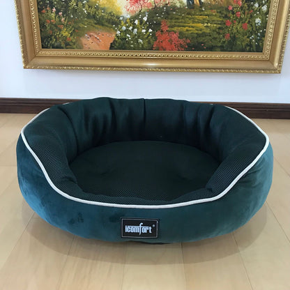 CoolNest™ – Summer Bed for Dogs & Cats of All Sizes Keep your pet cool, comfy, and relaxed all summer long with the CoolNest™ Summer Dog & Cat Kennel – designed for pets of all sizes, from tiny kittens to Golden Retrievers! ️ Cooling Comfort: Made with br