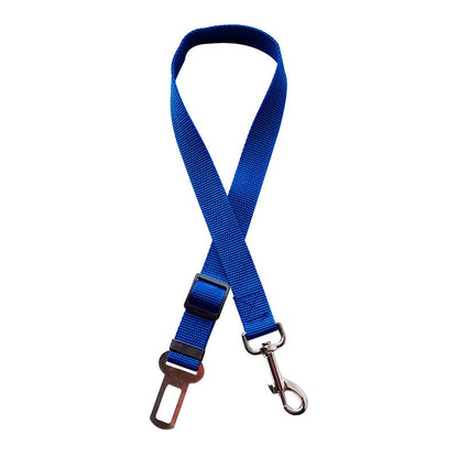 SafeRide Overview: Keep you and your dog/cat safe while driving. The pet can sit, lay or stand comfortably in the car. Made of high-quality nylon fabric to ensure safety, features the solid zinc alloy swivel snap and metal buckles guarantee extra durabili
