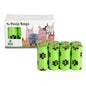 WalkClean Poop Bags Product information: Style: Continuous roll Material: HDPE+EPI Specification: 23*33cm/ 15 pieces per roll Epi degradation: fission and degradation about 2 years after being discarded in the soil Material: EPI+HDPE Thickness: 0.01mm=1 w