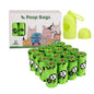 WalkClean Poop Bags Product information: Style: Continuous roll Material: HDPE+EPI Specification: 23*33cm/ 15 pieces per roll Epi degradation: fission and degradation about 2 years after being discarded in the soil Material: EPI+HDPE Thickness: 0.01mm=1 w