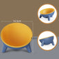 FurDine Colorful Feeder Overview: 1. Tough daily, the naughty master can't break Food grade material, safe and non-toxic, high-temperature resistance, high material hardness, not fragile compared to ordinary ceramic cat bowls 2. 15° tilt design, it’s not