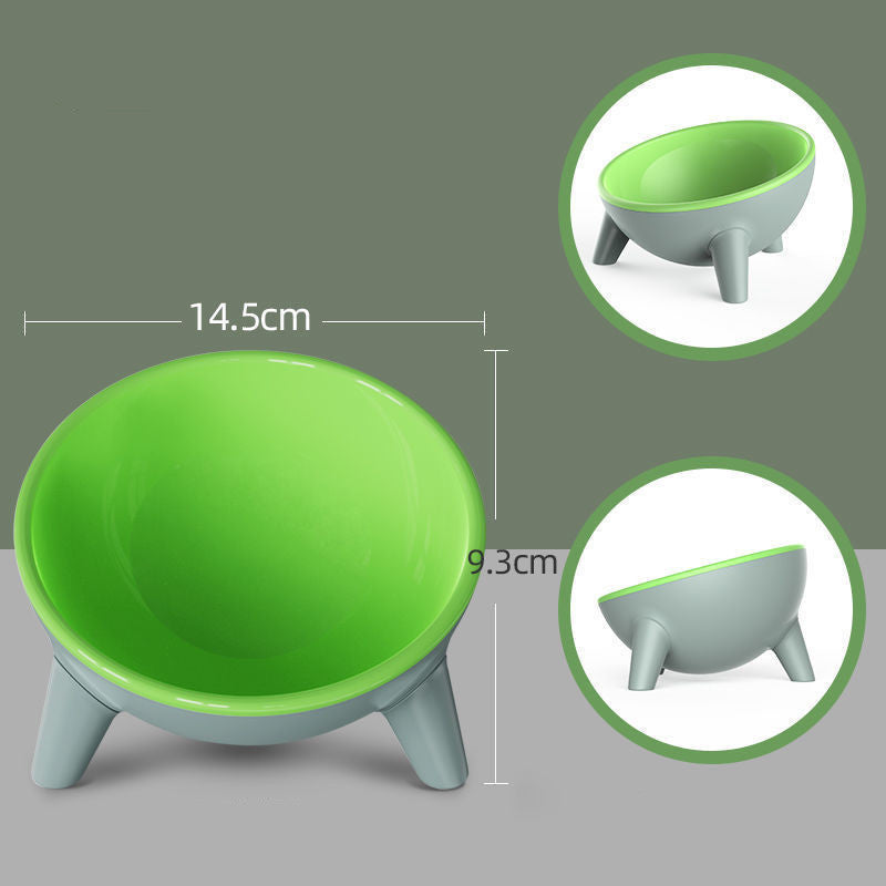 FurDine Colorful Feeder Overview: 1. Tough daily, the naughty master can't break Food grade material, safe and non-toxic, high-temperature resistance, high material hardness, not fragile compared to ordinary ceramic cat bowls 2. 15° tilt design, it’s not