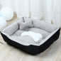 TeddyHaus™ Large Pet Kennel Product information Material: Cloth Color: grey, brown Applicable object: Dog Size Information 50x40cm，60x45cm，70x55cm，80x60cm，90x70cm Packing list Pet bed*1 Dog Kennels & Runs