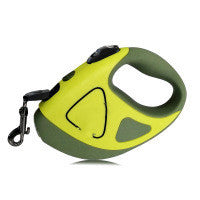 LumiLead Overview: Anti-slip rubberized frosted handle 360° anti-winding Impact-resistant nylon plastic and glass fiber Durable nylon braid Specification: Handle material: ABS material Body material: TPR+PP Buckle material: zinc alloy Telescopic length: 3
