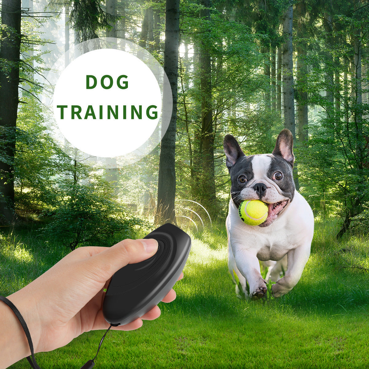 HD Anti-Bark Dog Collar Product Information: material: Plastic Product Category: Bark Control Can it be scaled: No Color: Black, gray Product net weight: 40g Gross weight: 50g Package: Dog trainer X1 Pet Training Aids