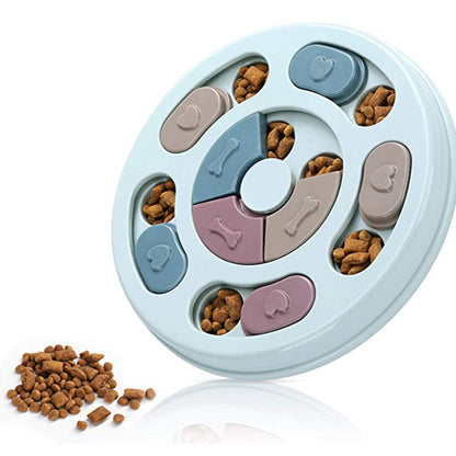 SmartFeast™ Product information: Material: PP Specification: Conventional Size Information: Product weight: 330g packaging size 25*24.5*3.5cm Packing list: Choking dog bowl*1 Packing: Feeding bowl X1 Slow Feeder Bowls