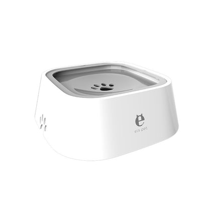 SpillSafe Pet Feeder Overview: 1.Extreme Large Capacity: With the dimension 8.8 x 7.2 x 2 inches, the bowl has a pretty large and practical capacity, about 35oz in total, which is enough for dogs to drink a whole day. 2.Double Anti-spill: The waterproof e