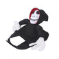 SpookyPaws™ Halloween Vest Overview: Unique and vivid design: The super realistic Horror mask is an excellent Halloween cosplay accessory. When pets wear this costume, they become cool and look scary, but also fun. Let your pet join the party and be the s