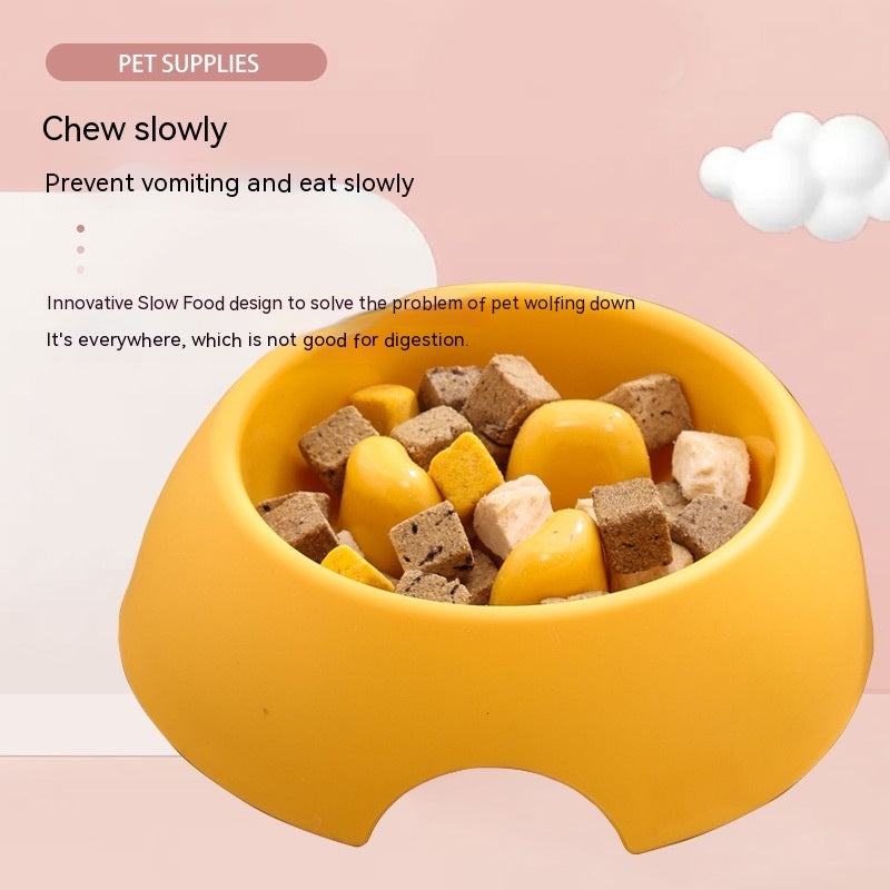 FurSlow Color Dish Product information: Color: 14.2 * 4.2cm Specifications: yellow, orange, blue, green Material: Plastic Category: Pet tableware Packing list: Pet bowl * 1 Product Image: Pet Bowls, Feeders & Waterers