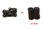 WalkClean Poop Bags Overview: 1. Compact, refillable bone puppy dispenser box with a roll of large puppy cleaning bag 2. A convenient way to make pet waste disposal easy 3. Equipped with loop hook, easy to carry 4. Very suitable for camping and travel 5.