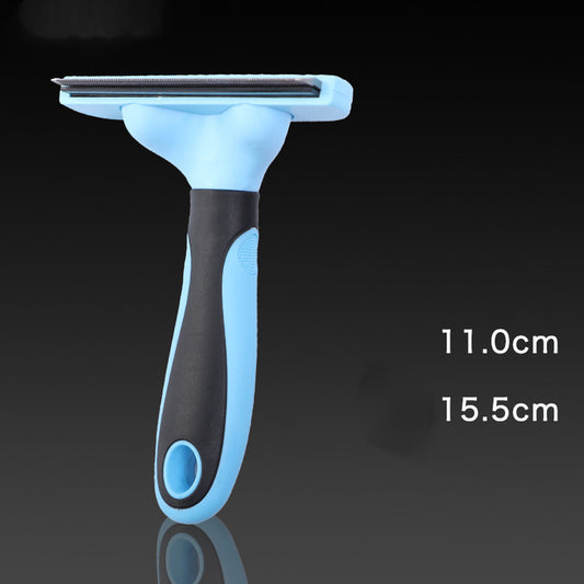 FurEase – Gentle Grooming Comb for Dogs Describe: Purpose: Pet grooming tools are suitable for dogs and cats of different sizes Purpose: Dog straightening brush quickly removes all loose/long/short/tangled hair, more fur on the floor Ergonomics: rubber no