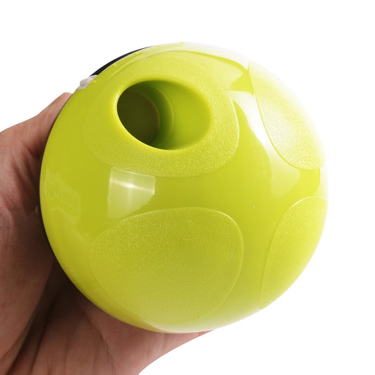 Pet Food Feeder Dispenser Funny Toy Overview 1. As treats balls prevent rapid eating and will limit the number of treats and prolong dogs feeding and digest treats better and keeps a healthy physical body. The toy slows down feeding to help aid with diges