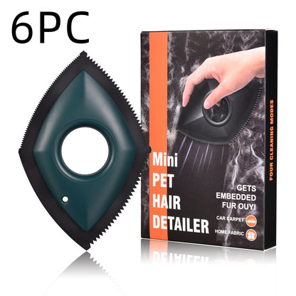 FurLift Pro Remover Tool Overview: 1. Four Cleaning Modes: This hair remover has 4 modes with different densities. You can switch the mode according to the number and length of pet hair to achieve the best cleaning effect. 2. Washable and Reusable: Don＇t