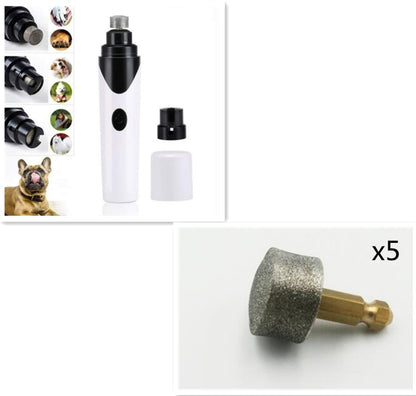 NailWhirl™ Electric Pet Trimmer Overview: Low Vibration and Low Noise - This Pet Nail Grinder is equipped with a super mute motor but powerful. It gently removes thin layers of the nail with low noise and low vibration, so that sensitive pets will be happ