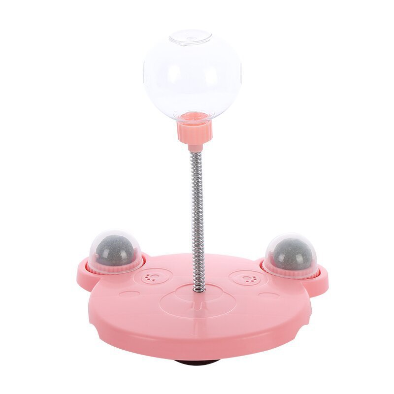 IQTreat Pet Toy Overview: 1. The bottom is upgraded with a solid suction cup, which is non-slip and stable, and will not slip. The bottom adopts a suction cup for firm adsorption, which can be adsorbed on smooth floor tiles. The product is more stable and