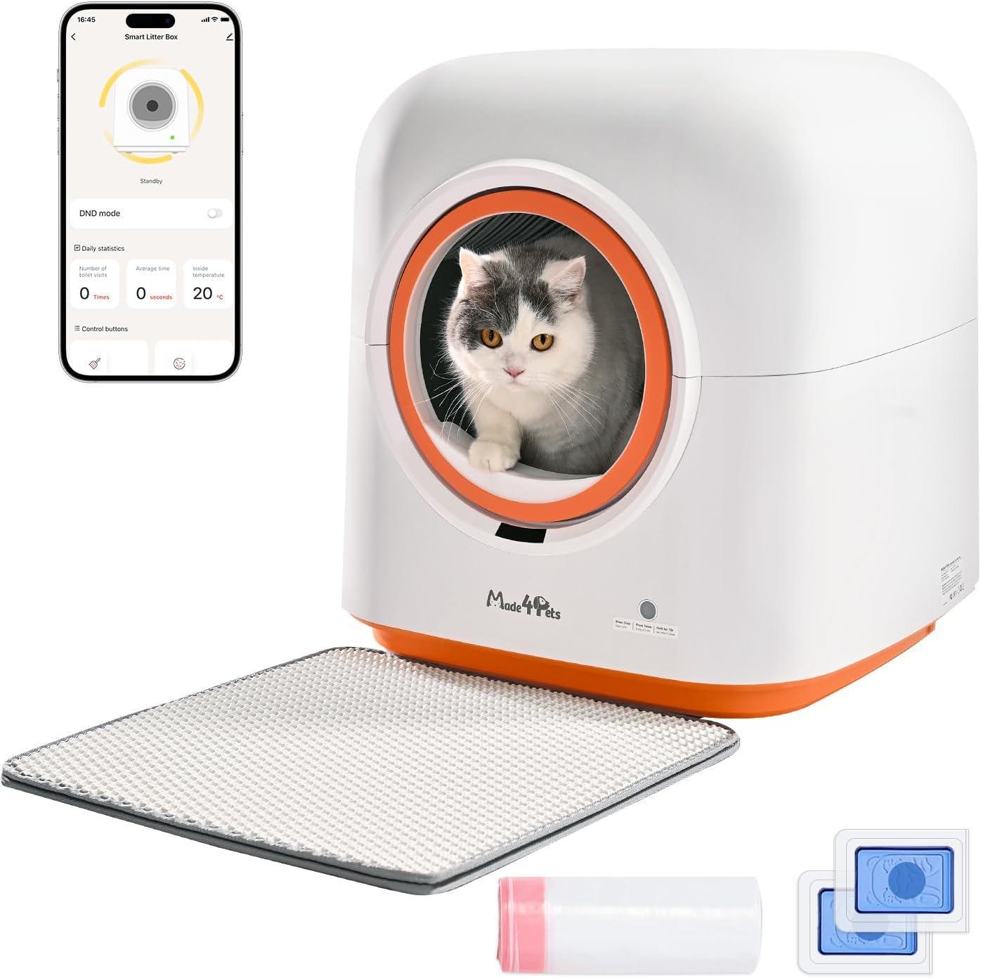 60L Automatic Cat Litter Box